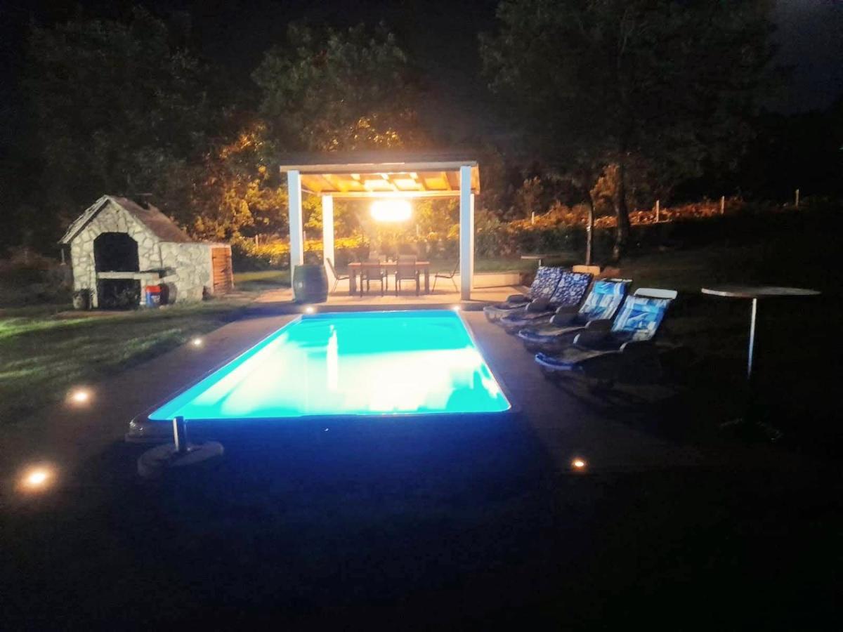 Villa Marie With Pool, Two Bedrooms For 4+2Kids Cavoglave Eksteriør bilde
