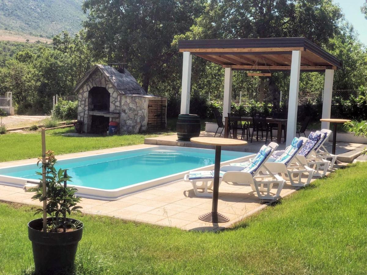 Villa Marie With Pool, Two Bedrooms For 4+2Kids Cavoglave Eksteriør bilde