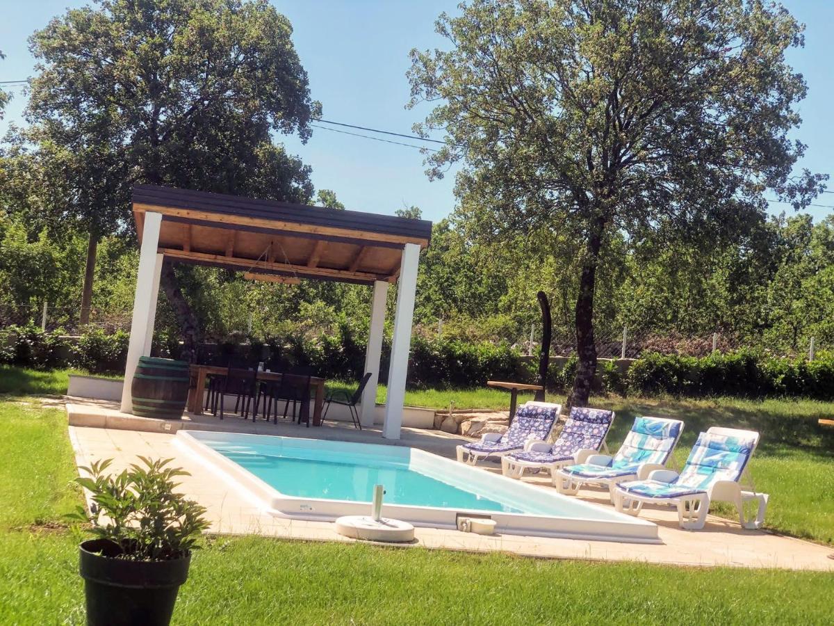 Villa Marie With Pool, Two Bedrooms For 4+2Kids Cavoglave Eksteriør bilde